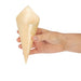 Fiesta Compostable Wooden Canape Cones 75mm (100 Pack) Fiesta Compostable