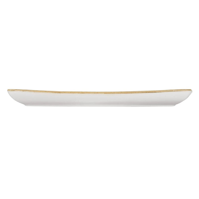 Churchill Stonecast Rectangular Plate Duck Egg Blue 210mm (6 Pack) Churchill