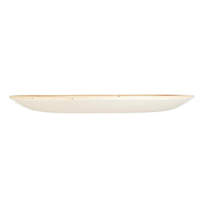Churchill Stonecast Round Coupe Plate Barley White 200mm (12 Pack) Churchill