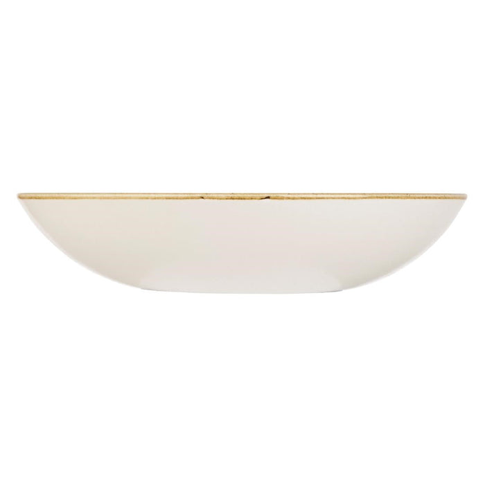 Churchill Stonecast Round Coupe Bowl Barley White 220mm (12 Pack) Churchill