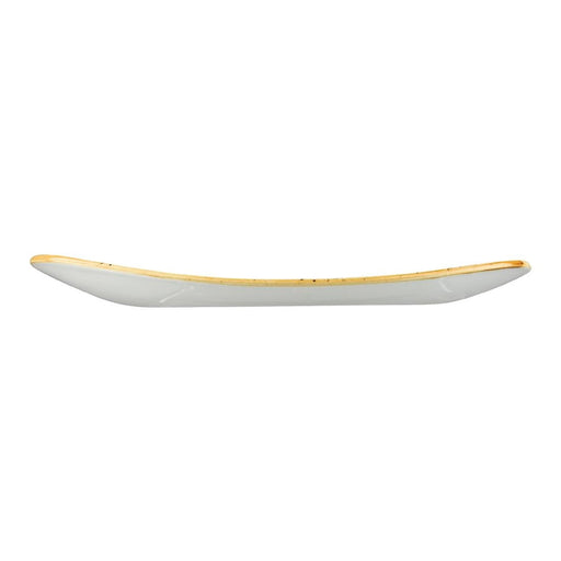 Churchill Stonecast Triangle Plate Barley White 305mm (6 Pack) Churchill