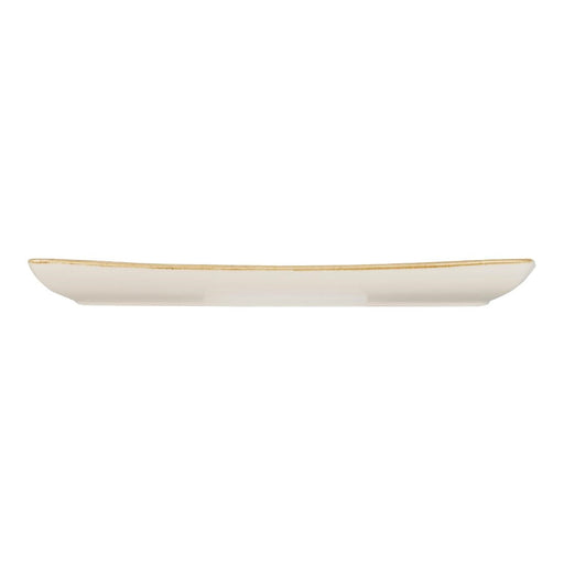 Churchill Stonecast Rectangular Plate Barley White 350 x 185mm Churchill