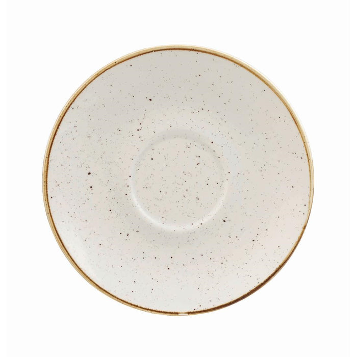 158(Ø)mm / 6 1/4". Fits all 8oz and 12oz Stonecast cups