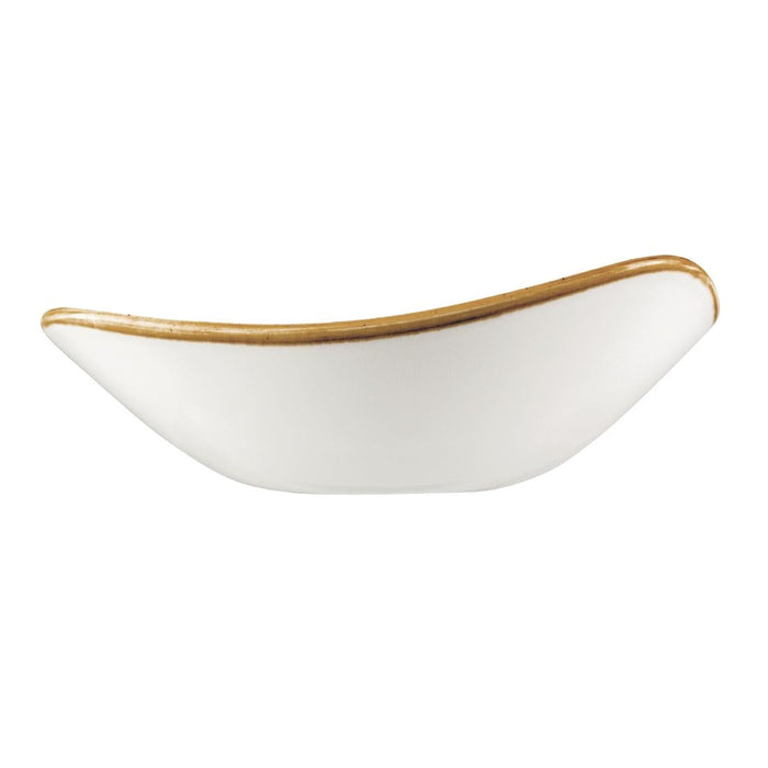 Churchill Stonecast Round Bowl Spiced Orange 235mm (12 Pack) Churchill