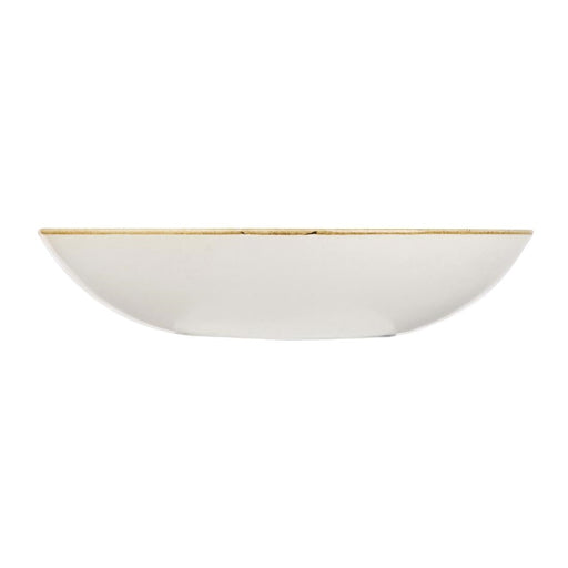 Churchill Stonecast Round Coupe Bowl Peppercorn Grey 200mm Churchill