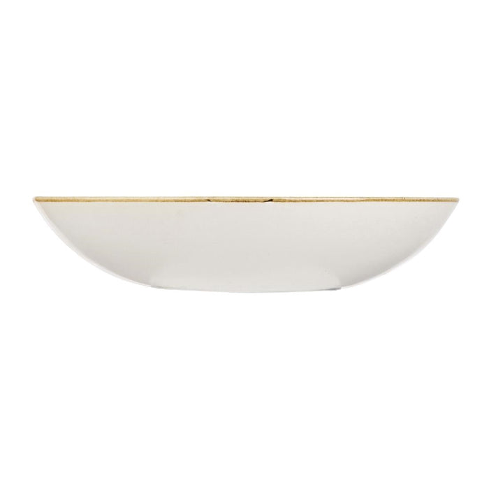 Churchill Stonecast Round Coupe Bowl Peppercorn Grey 200mm Churchill