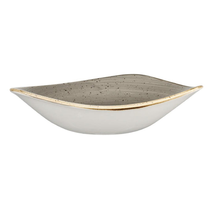 Churchill Stonecast Round Bowl Peppercorn Grey 250mm (12 Pack) Churchill