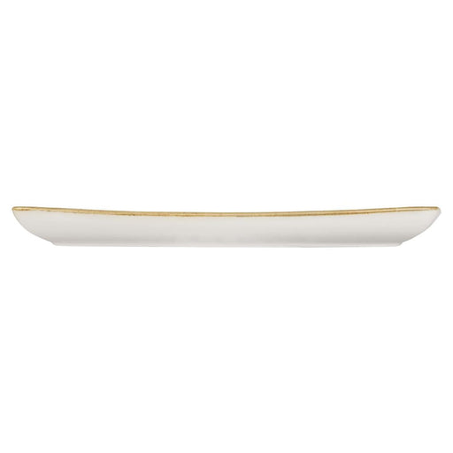 Churchill Stonecast Rectangular Plate Peppercorn Grey 350 x 185mm (6 Pack) Churchill