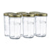 Kilner Wide Mouth Jars 500ml (6 Pack) Kilner