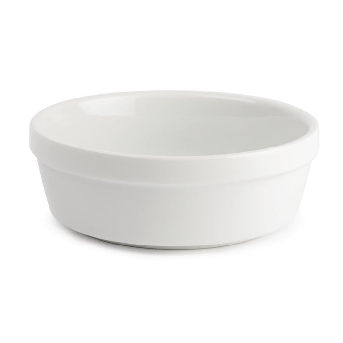 Olympia Whiteware Round Pie Bowls 119mm (6 Pack) Olympia