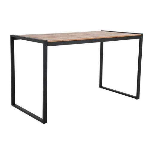 Bolero Steel and Acacia Industrial Bar Table 1800x900mm Bolero