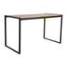 Bolero Steel and Acacia Industrial Bar Table 1800x900mm Bolero