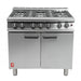 Falcon 6 Burner Dominator Plus Oven Range G3101 Natural Gas with Feet Falcon