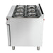 Falcon 6 Burner Dominator Plus Oven Range G3101 Natural Gas with Feet Falcon