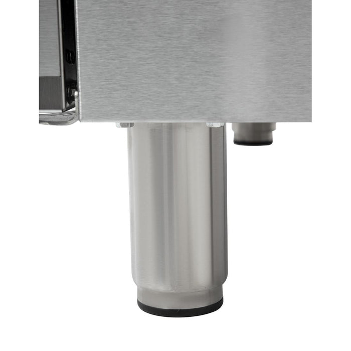 Falcon 6 Burner Dominator Plus Oven Range G3101 Natural Gas with Feet Falcon