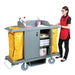Jantex Housekeeping Trolley With Doors Jantex