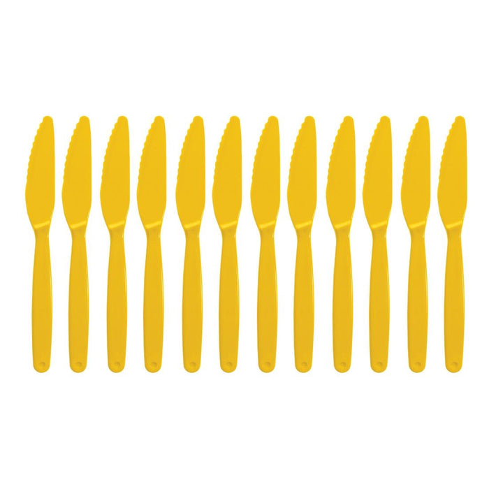 Olympia Kristallon Polypropylene Knife Yellow (12 Pack) Olympia