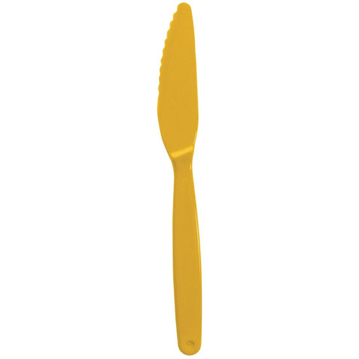 Olympia Kristallon Polypropylene Knife Yellow (12 Pack) Olympia