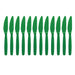 Olympia Kristallon Polypropylene Knife Green (12 Pack) Olympia
