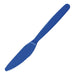 Olympia Kristallon mes, 18 cm blauw.