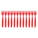 Olympia Kristallon Polypropylene Forks Red (12 Pack) Olympia