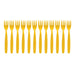 Olympia Kristallon Polypropylene Forks Yellow (12 Pack) Olympia