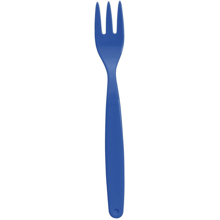 Olympia Kristallon Polypropylene Forks Blue (12 Pack) Olympia