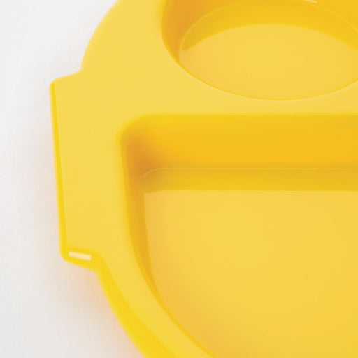 Olympia Kristallon Small Polypropylene Compartment Food Trays Yellow 321mm Olympia