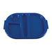 Olympia Kristallon Small Polypropylene Compartment Food Trays Blue 321mm Olympia