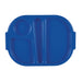 Olympia Kristallon Small Polypropylene Compartment Food Trays Blue 321mm Olympia