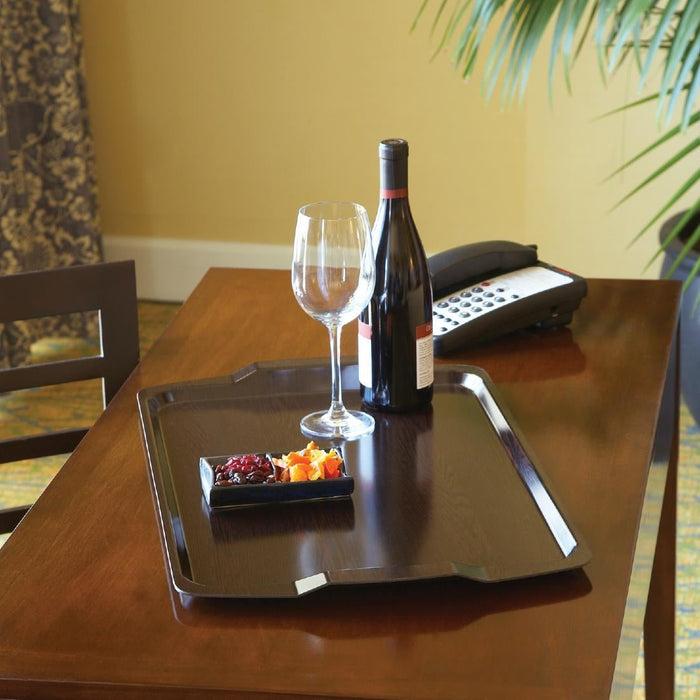 Cambro Venge Laminate Room Service Tray With Handles 640mm Cambro