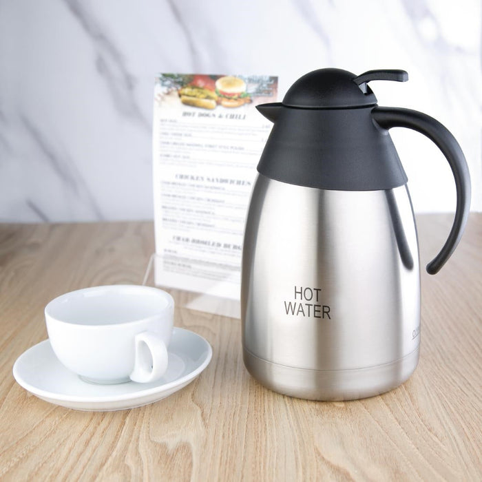 Olympia Insulated Hot Water Jug 1.5Ltr Olympia
