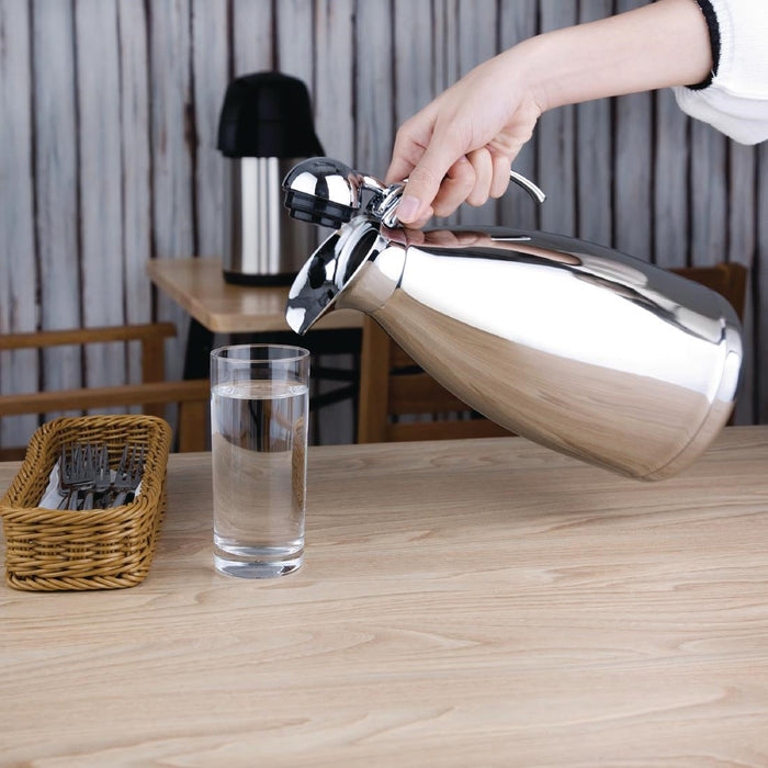 Olympia Vacuum Jug Polished 2Ltr Olympia