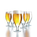 Arcoroc Cervoise Nucleated Stemmed Beer Glasses 320ml CE Marked at 284ml Arcoroc