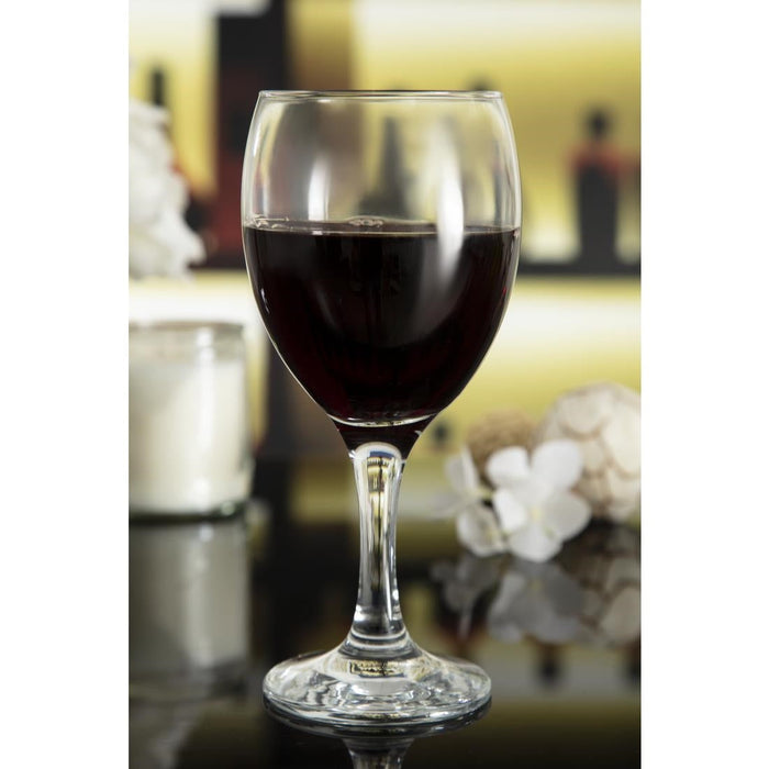 Utopia Imperial Wine Glasses 340ml CE Marked at 125ml 175ml and 250ml (12 Pack) Utopia