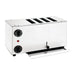 Rowlett Regent Toaster Stainless Steel - 4 Slot with 2x Additional Elements Rowlett