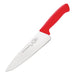 Blade Length: 8.5". Weight: 190g. Red for raw meat