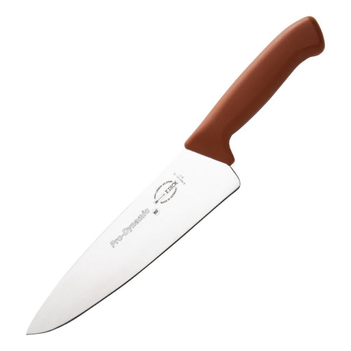Blade Length: 8.5". Weight: 190g. Brown for vegetables