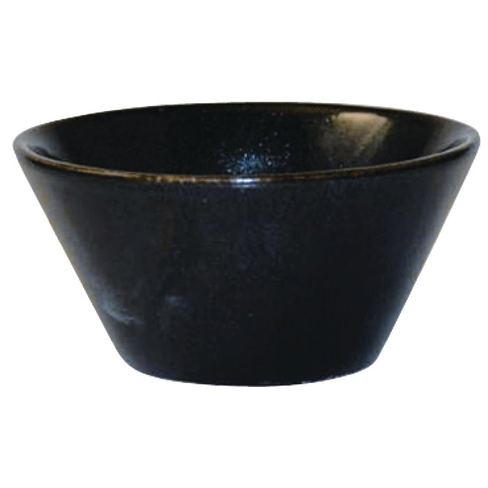 116(Ø)mm/ 4 1/2". 284ml. Black. Pack quantity: 12.