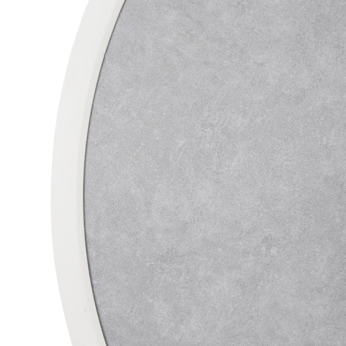 Bolero Fibre Glass Round Table Top Grey Stone Effect 580mm Bolero