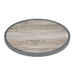 Bolero Fibre Glass Round Table Top Wood Effect 580mm Bolero