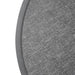 Bolero Fibre Glass Round Table Top Brushed Black 580mm Bolero