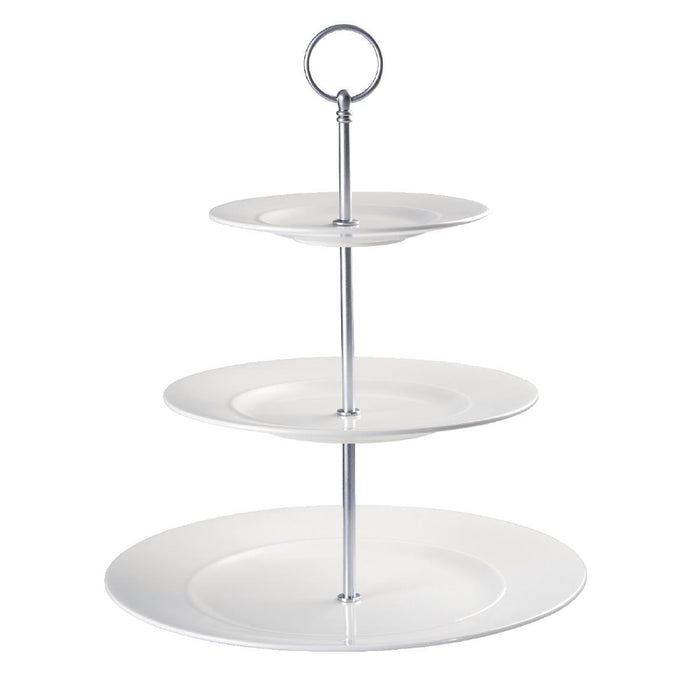 330mm(H). Colour: White & Silver