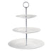 330mm(H). Colour: White & Silver
