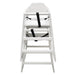 Bolero Wooden High Chair Antique White Finish Bolero