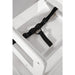 Bolero Wooden High Chair Antique White Finish Bolero