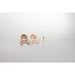 Bolero Wooden High Chair Antique White Finish Bolero