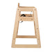 Bolero Wooden Highchair Natural Finish Bolero