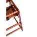 Bolero Wooden Highchair Dark Wood Finish Bolero