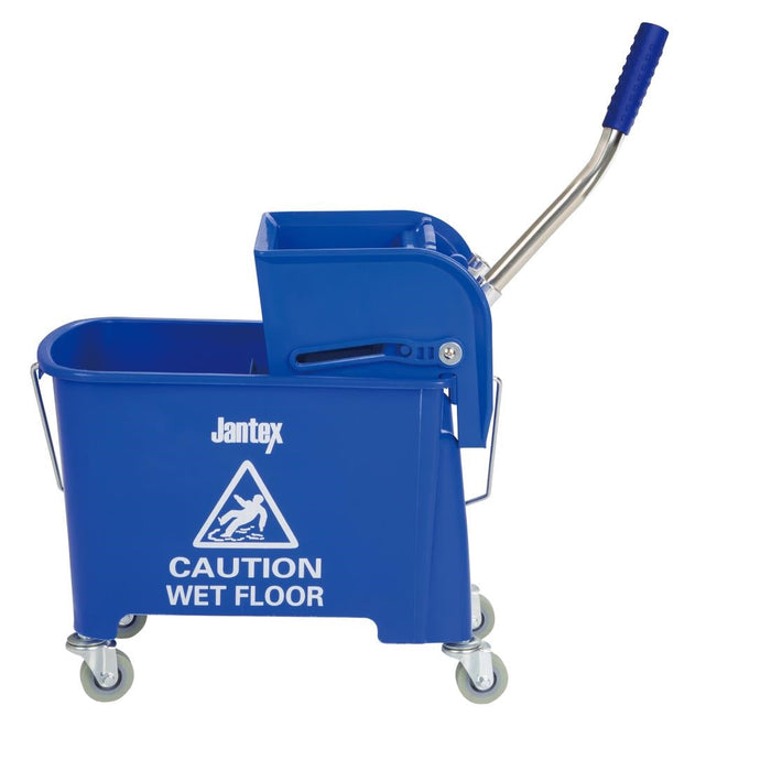 Jantex Kentucky Mop Bucket and Wringer 20Ltr Blue Jantex